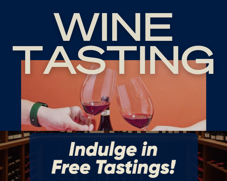 REGISTRATION for FREE WINE TASTING 27.7.2024